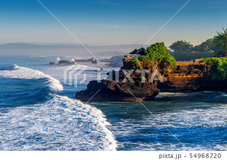 Tanah Lot Temple in Bali Island, Indonesia. Tanah Lot Temple in Bali Island, Indonesia. 54968720