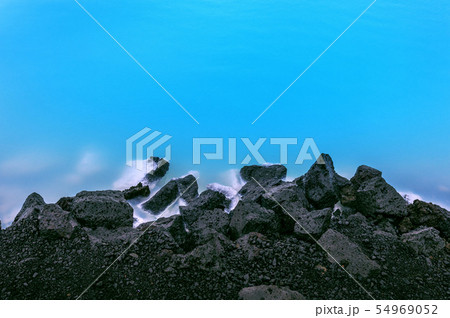 The Blue Lagoon in Iceland. 54969052