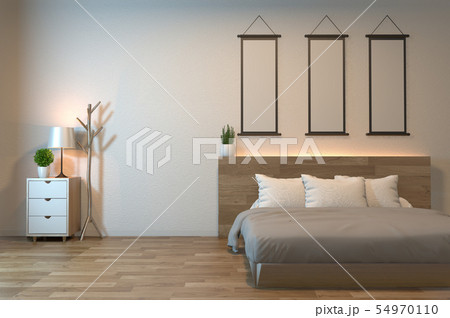 Modern zen peaceful Bedroom. japan style bedroom Modern zen peaceful Bedroom. japan style bedroom 54970110