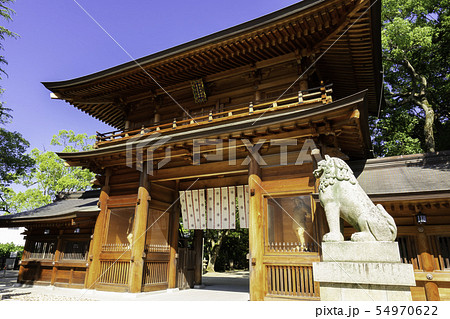 大山祇神社 総門 しまなみ海道 大三島 愛媛県今治市 大山祇神社 総門 しまなみ海道 大三島 愛媛県今治市 54970622