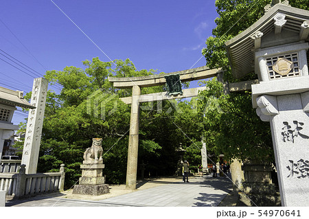 大山祇神社　鳥居　しまなみ海道　大三島　愛媛県今治市 54970641