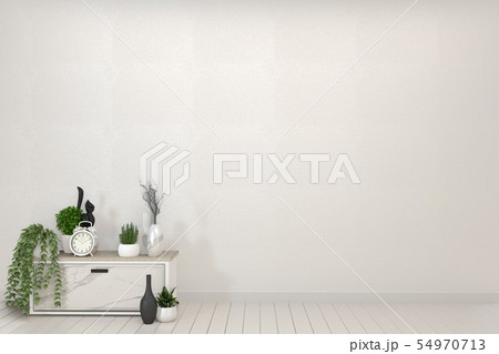 mock up poster granite cabinet and frame.3d 54970713