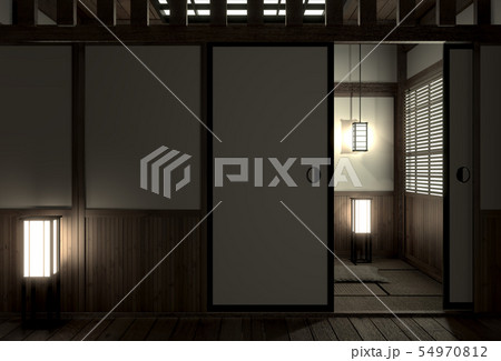 original room japanese style, Showa era , Design 54970812