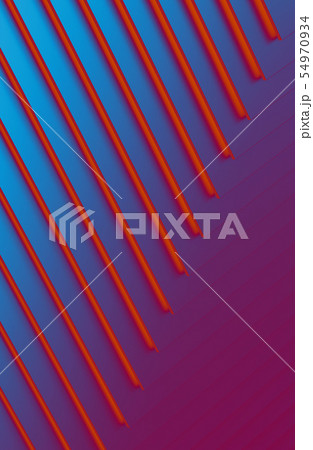 The abstract colorful metal pattern background. 3D The abstract colorful metal pattern background. 3D 54970934