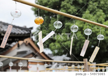 夏の風物詩 風鈴 夏の風物詩 風鈴 54973065
