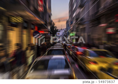 Afternoon traffic Afternoon traffic 54973637