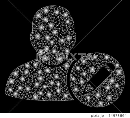 Bright Mesh Carcass Edit User with Light Spots Bright Mesh Carcass Edit User with Light Spots 54973664