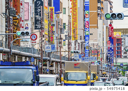 大阪 日本橋 都市風景 大阪 日本橋 都市風景 54975418