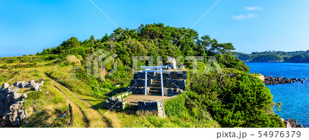 小牧崎公園(牧神社) パノラマ 【長崎県壱岐市】 小牧崎公園(牧神社) パノラマ 【長崎県壱岐市】 54976379
