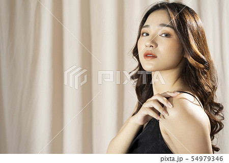 女性　ファブリック 54979346