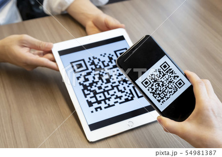 QR決済 イメージ QR決済 イメージ 54981387