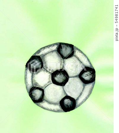 Soccer Ball Sketch 54981741