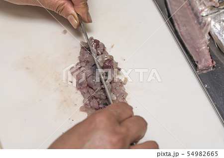 【鯵 たたき】 【鯵 たたき】 54982665