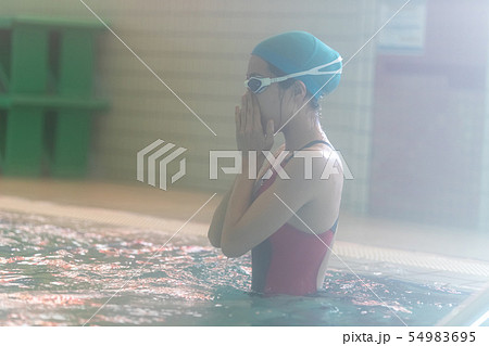 In the pool In the pool 54983695