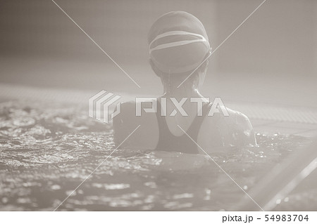 In the pool In the pool 54983704