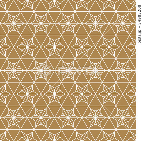 Seamless geometric pattern based on japanese 54985208
