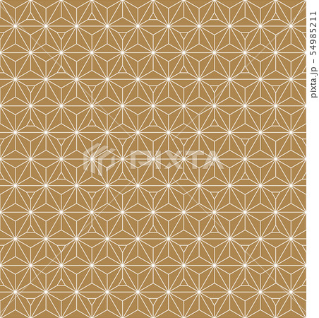Seamless geometric pattern based on japanese 54985211