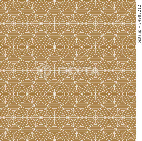 Seamless geometric pattern based on japanese 54985212