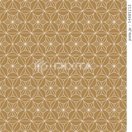 Seamless geometric pattern based on japanese 54985213