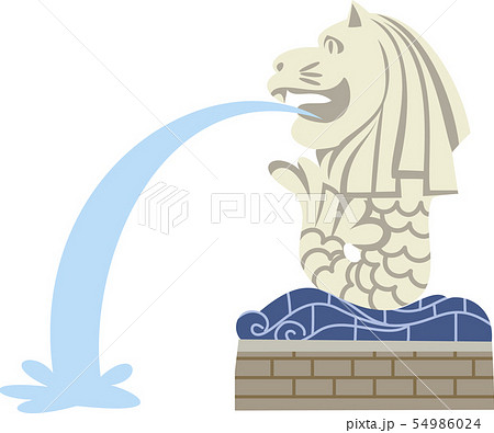 Merlion Stock Illustration