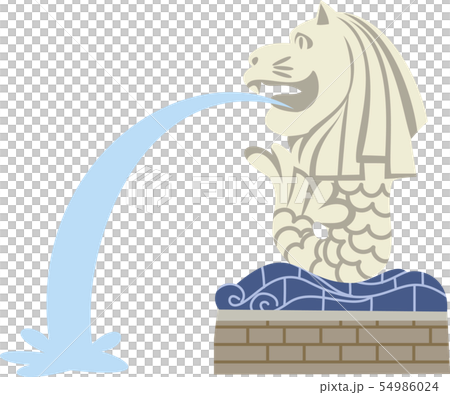 Merlion Stock Illustration