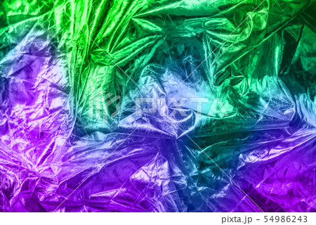 The texture of the crumpled fabric. 54986243