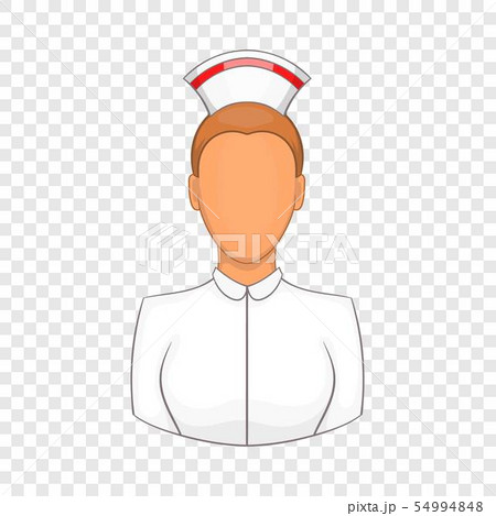 Nurse icon in cartoon style 54994848