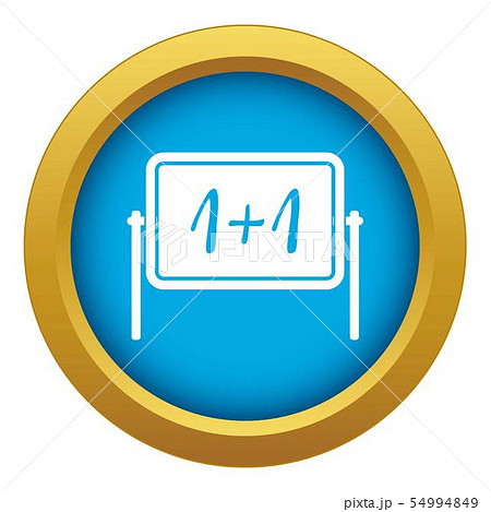 Board icon blue vector isolated Board icon blue vector isolated 54994849
