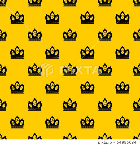Queen crown pattern vector 54995034