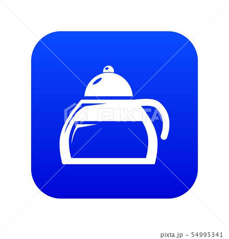 Honey tea icon blue vector 54995341