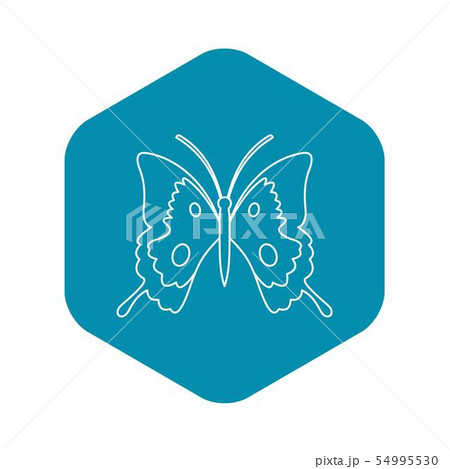 Butterfly icon, outline style 54995530