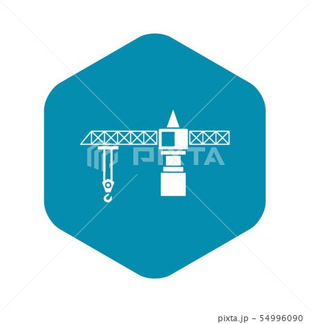 Crane icon, simple style Crane icon, simple style 54996090