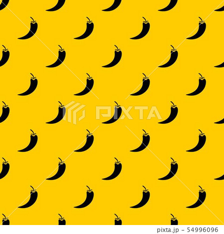 Hot chili pepper pattern vector Hot chili pepper pattern vector 54996096