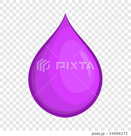 Drop oil icon, cartoon style 54996275
