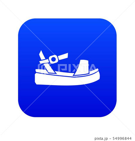 Women sandale icon digital blue Women sandale icon digital blue 54996844