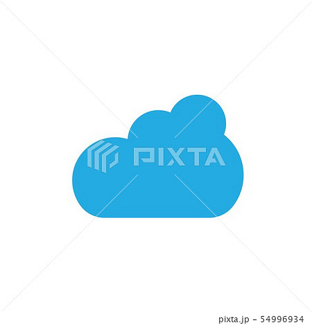 Cloud template vector 54996934