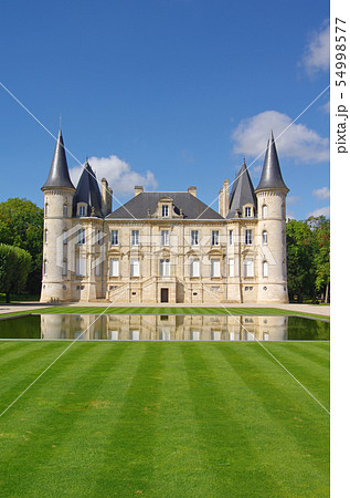 French wine castle. Chateau Pichon Longueville French wine castle. Chateau Pichon Longueville 54998577
