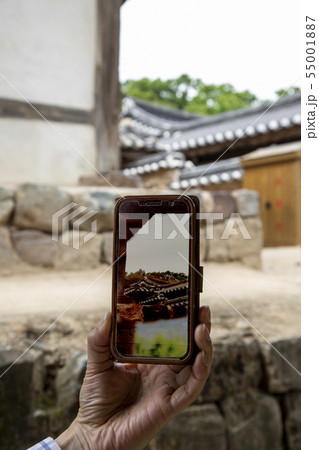 風景 伝統 韓屋 55001887