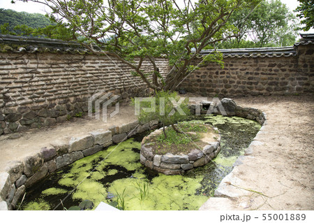 風景 伝統 石垣 55001889