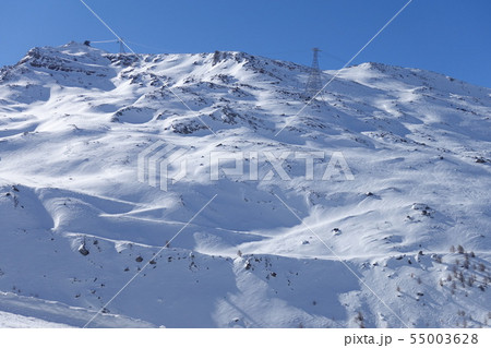 冬のスイス ツェルマット スキー場 Matterhorn 冬のスイス ツェルマット スキー場 Matterhorn 55003628