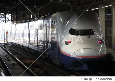 上越新幹線E4系(朱鷺色・大宮駅) 上越新幹線E4系(朱鷺色・大宮駅) 55008990