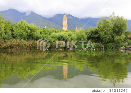 崇聖寺三塔文化旅遊区　大理　雲南省　中国 55011242
