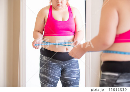 plus size girl measure waist 55011339