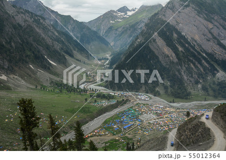 Mountain scenery of Northern India 55012364