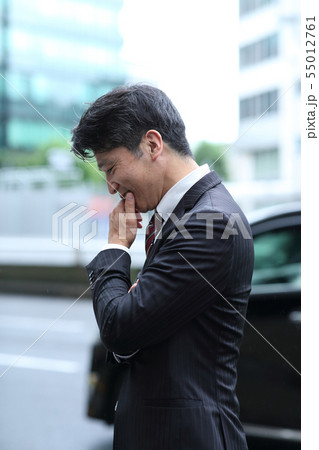 ビジネスマン　ミドル 55012761
