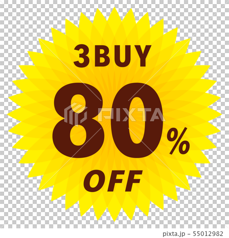 3BUY 80%OFF ラベル 3BUY 80%OFF ラベル 55012982