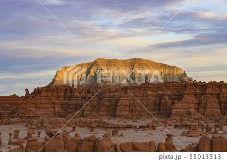 Hoodoos in Goblin Valley State Park, Utah, USA Hoodoos in Goblin Valley State Park, Utah, USA 55013513