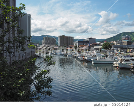 小樽　北運河の風景 55014524