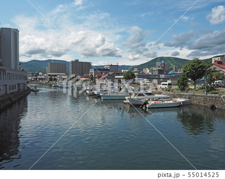 小樽　北運河の風景 55014525