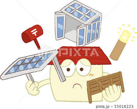 エクステリアアイテム選びに悩む家 エクステリアアイテム選びに悩む家 55016223